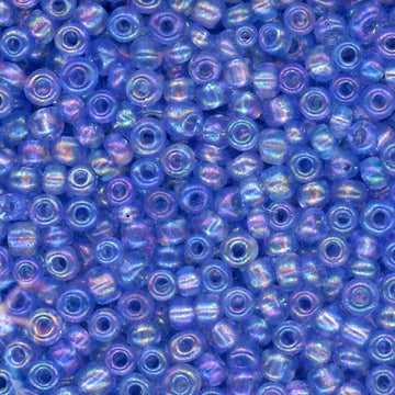 8/0 Bead Iridescent Blueberry 100 Grams