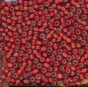 15/0 Bead Silver Lined Red