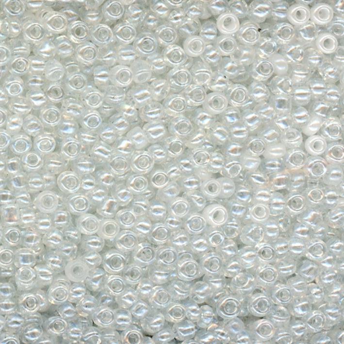 15/0 Bead Clear Glossy 100 Grams