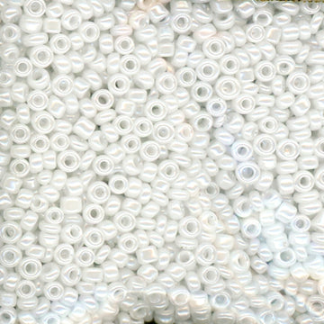 15/0 Bead Ceylon White 100 Grams