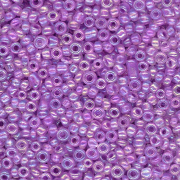 15/0 Bead Iridescent Medium Orchid 500 Grams