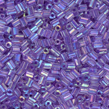 2-cut Bead Iridescent Iris
