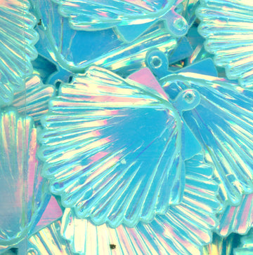 22mm Shell Crystal Iris Oceanside