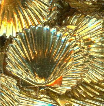 22mm Shell Metallic Gold 50 Grams