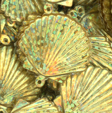 22mm Shell Hologram Gold