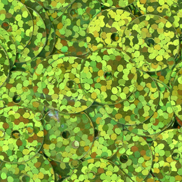 10mm Flat Hologram Olivine