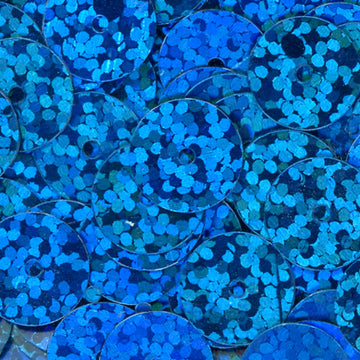 10mm Flat Hologram Dark Blue