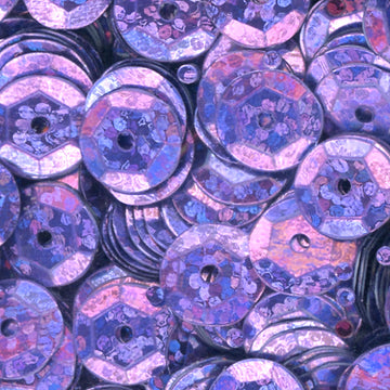 10mm Slightly Cupped Hologram Tanzanite