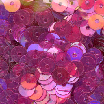 5mm Flat Iridescent Medium Fuchsia