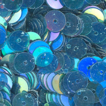 5mm Flat Iridescent Wild Peacock