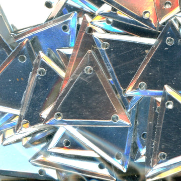 15mm Metallic Triangle Silver 100 Grams