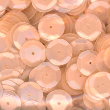 10mm Slightly Cupped Satin Nude 100 Grams