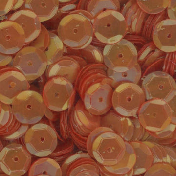 8mm Slightly Cupped Satin Dk Ecru 100 Grams