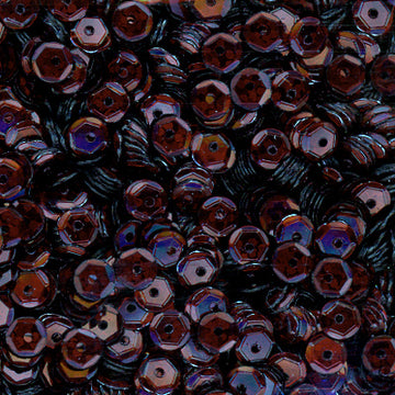 5mm Slightly Cupped Hologram Black Orchid