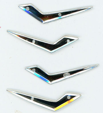 Metallic Shape 19 Silver