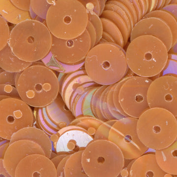 6mm Flat Opaque Iridescent Terracotta