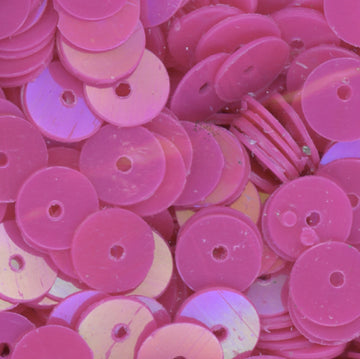6mm Flat Opaque Iridescent Dk Pink Orchid