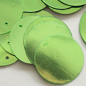 20mm Metallic Paillette Spring Green