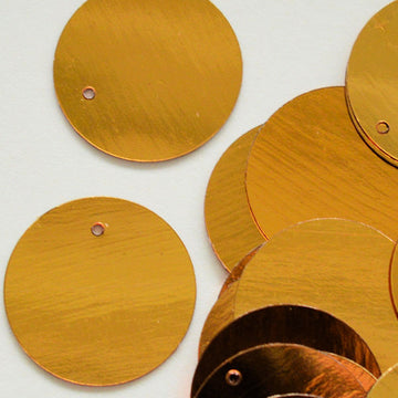 20mm Metallic Paillette Aztec Gold