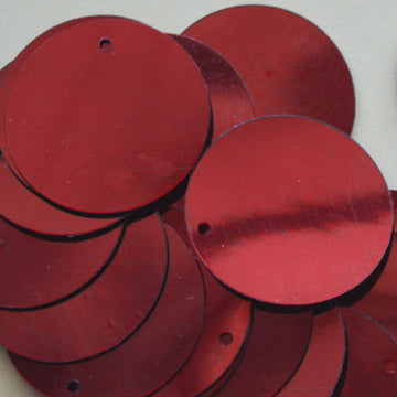 20mm Metallic Paillette Dark Red 1000 count