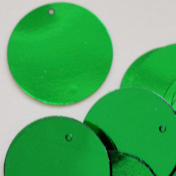 20mm Metallic Paillette Green 1000 count