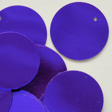 20mm Metallic Paillette Grape 1000 count