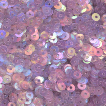 4mm Flat Iridescent Light Orchid