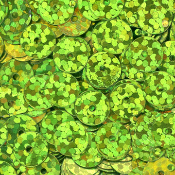 5mm Flat Hologram Olivine