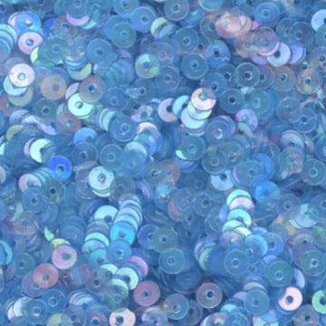 4mm Flat Iridescent Lt Duck Wing Blue