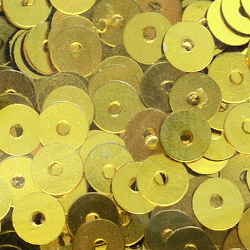 5mm Flat Metallic Yellowgreen 100 grams