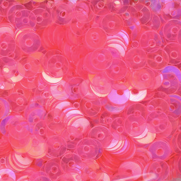 4mm Flat Iridescent Dark Pink 100 Grams