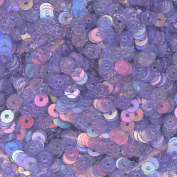4mm Flat Iridescent Light Purple 100 Grams