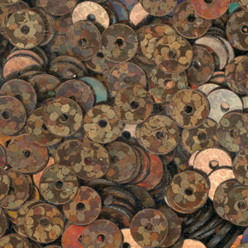 5mm Flat Hologram Antique Bronze