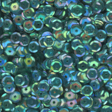 5mm Slightly Cupped Iridescent Dark Jasper