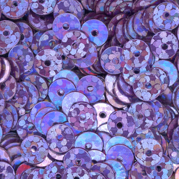 5mm Flat Hologram Lilac