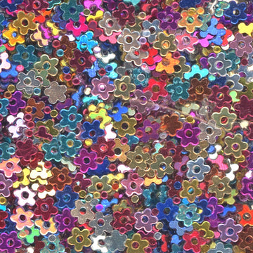 3mm Metallic Flower Mix 100 Grams
