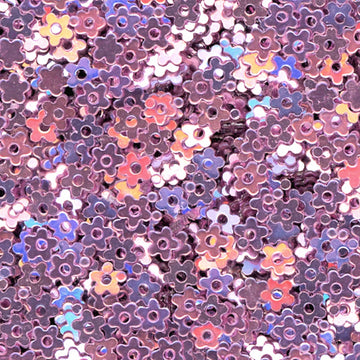 3mm Metallic Flower Light Pink 100 grams