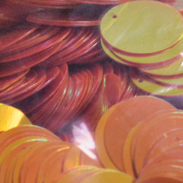 20mm Paillette Crystal Opaque Red Hot
