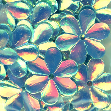 15mm Flower Crystal Poseidon