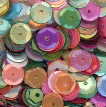 6mm Slightly Cupped Satin Mix
