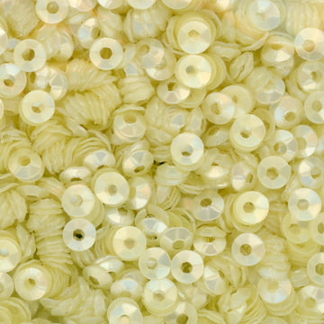 3mm Fully Cupped Satin Banana Creme
