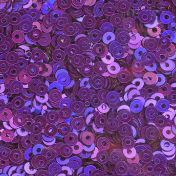 3mm Flat Metallic Grape