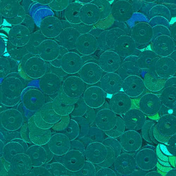 5mm Flat Metallic Emerald Green 100 grams