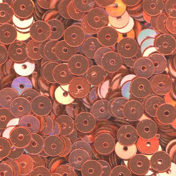 5mm Flat Metallic Peach 100 grams
