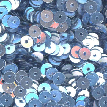 5mm Flat Metallic Cool Water Blue