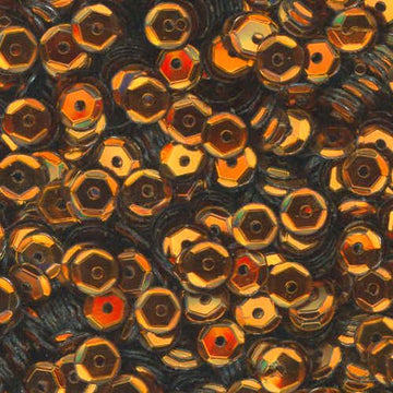 5mm Slightly Cupped Metallic Bronze