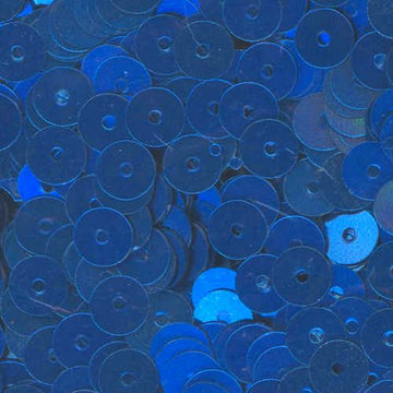 6mm Flat Metallic Dark Blue 100 grams