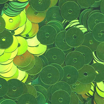 8mm Flat Metallic Kelly Green 100 grams