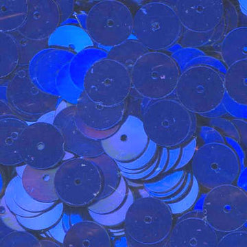 8mm Flat Metallic Cobalt Blue