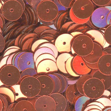 8mm Flat Metallic Peach 100 grams